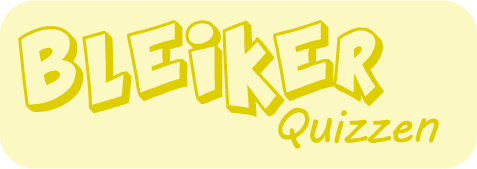 Logo: Bleiker Quizzen — gul lys